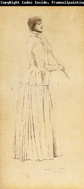 Fernand Khnopff Study For Memories